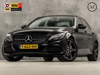 Mercedes-Benz C-Klasse 200 Sport 184Pk Automaat (GROOT NAVI, DIAMOND GRILL, LEDER, STOELVERWARMING, ELEK SPORTSTOELEN, LED KOPLAMPEN, NIEUWE APK, NIEUWSTAAT)