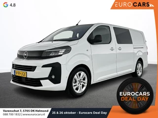 Opel Vivaro 2.0 Diesel 180 S&S L3 Automaat Dubbele Cabine 2 schuifdeuren Android Auto/Apple CarPlay Navigatie Keyless Entry&Start Climate Control Camera Cruise Control Houten afwerking laadruimte Trekhaak lichtmetalen velgen