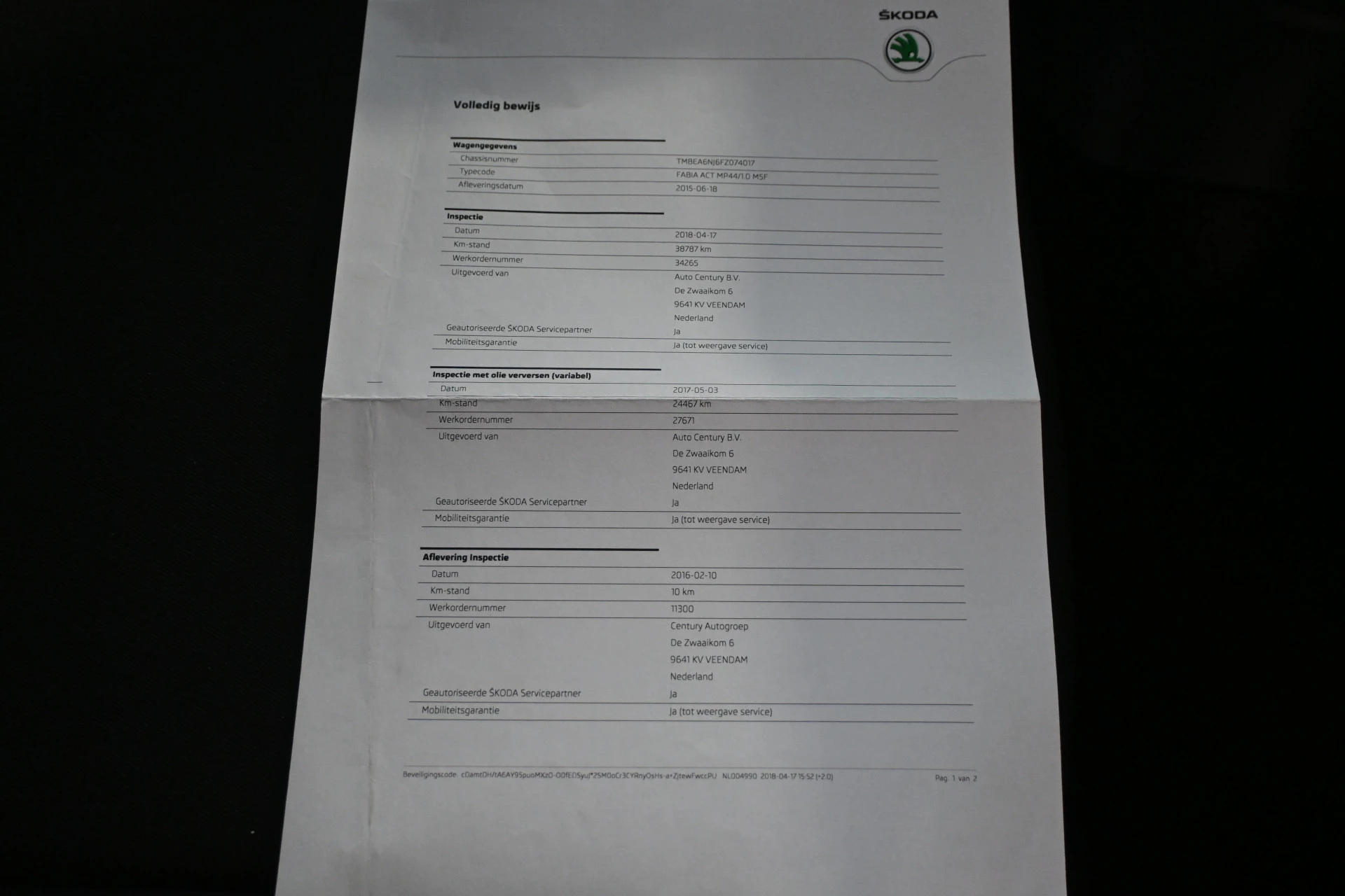 Hoofdafbeelding Škoda Fabia