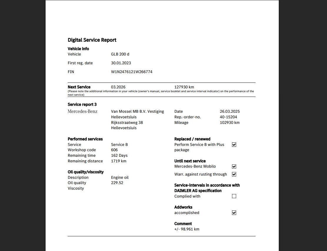 Hoofdafbeelding Mercedes-Benz GLB