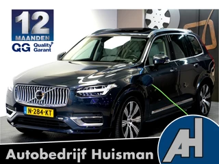 Volvo XC90 2.0 T8 Recharge AWD 287kW/390pk Aut8 Inscription Exclusive 7p LUCHTVERING + PANORAMADAK + PILOT ASSIST + STOELMASSAGE + HARMAN & KARDON + BLIS + STOELVERWARMING&-VENTILATIE + 360 CAMERA + KEYLESS + HEAD-UP + PARKSENSOREN + 21" LM-VELGEN!!