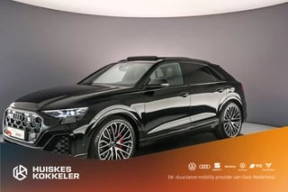 Audi Q8 60 TFSI e Pro Line S | Adv. Onderstel | Pano | B&O | 4-Wiel besturing | Head Up | Trekhaak | S-Stoelen | 23 inch | HD-Matrix | 360Cam | Keyless | Servosluiting |