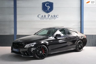 Mercedes-Benz C-klasse 200 / 63 AMG LED/SFEER/SCHUIFDAK/LEER+S.VERWARMING/19" LMVACC/ECC/12 MDN GARANTIE!
