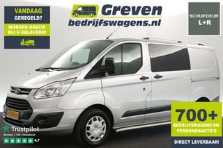 Hoofdafbeelding Ford Transit Custom Ford Transit Custom 270 2.0 TDCI L1H1 Airco 2xSchuifdeur Cruise Navi PDC 3 Persoons Trekhaak