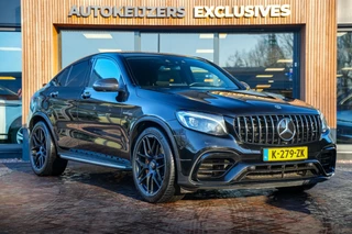 Hoofdafbeelding Mercedes-Benz GLC Mercedes-Benz GLC-klasse Coupé AMG 63 S 4MATIC+ Panoramadak HUD Adapt. Cruise Burmester Nappaleder Trekhaak