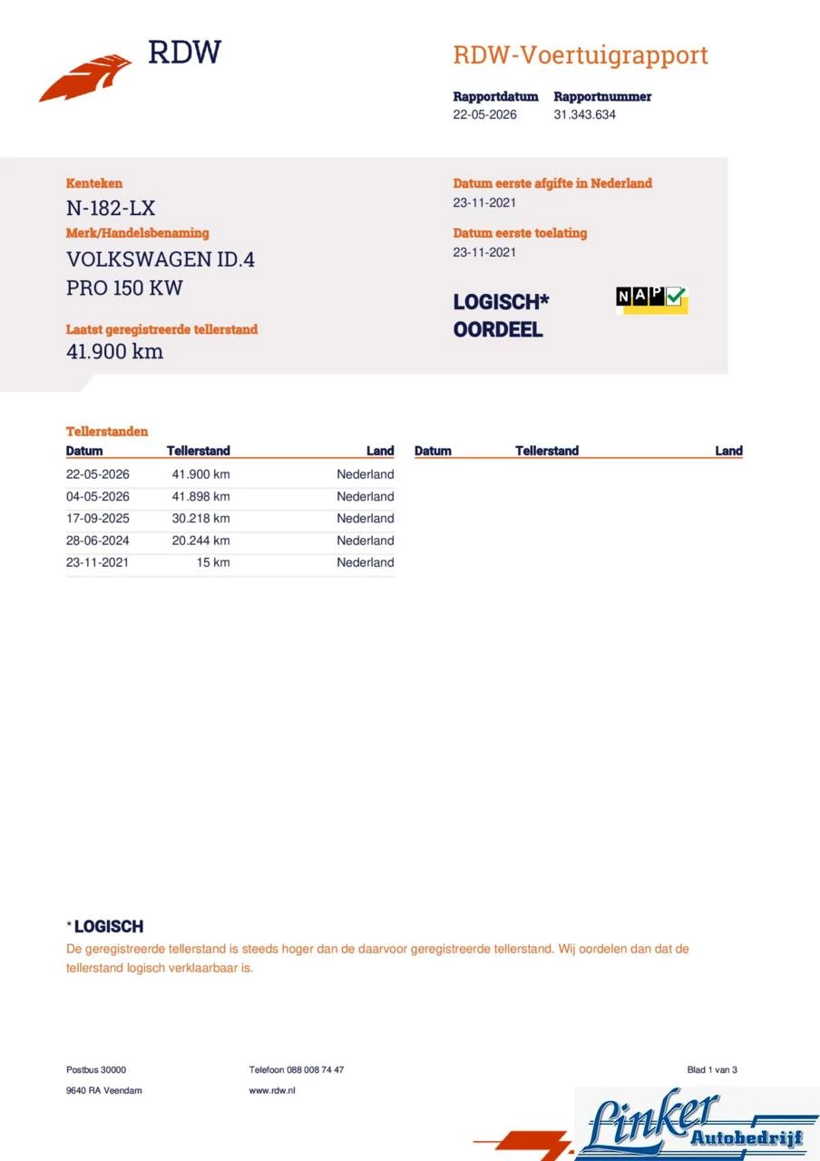 Hoofdafbeelding Volkswagen ID.4