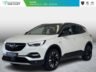 Hoofdafbeelding Opel Grandland X Opel Grandland X 1.2 Turbo Ultimate | Trekhaak | Navigatie | 360° Camera | Stoelverwarming/Stuurverwarming | Apple Carplay/Android Auto |