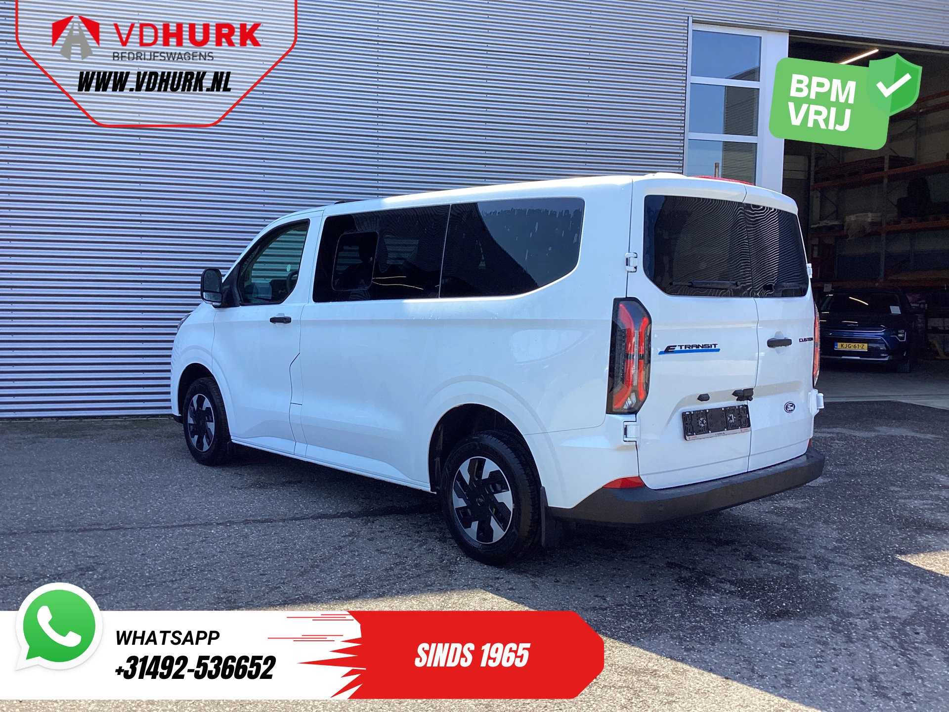 Hoofdafbeelding Ford E-Transit Custom