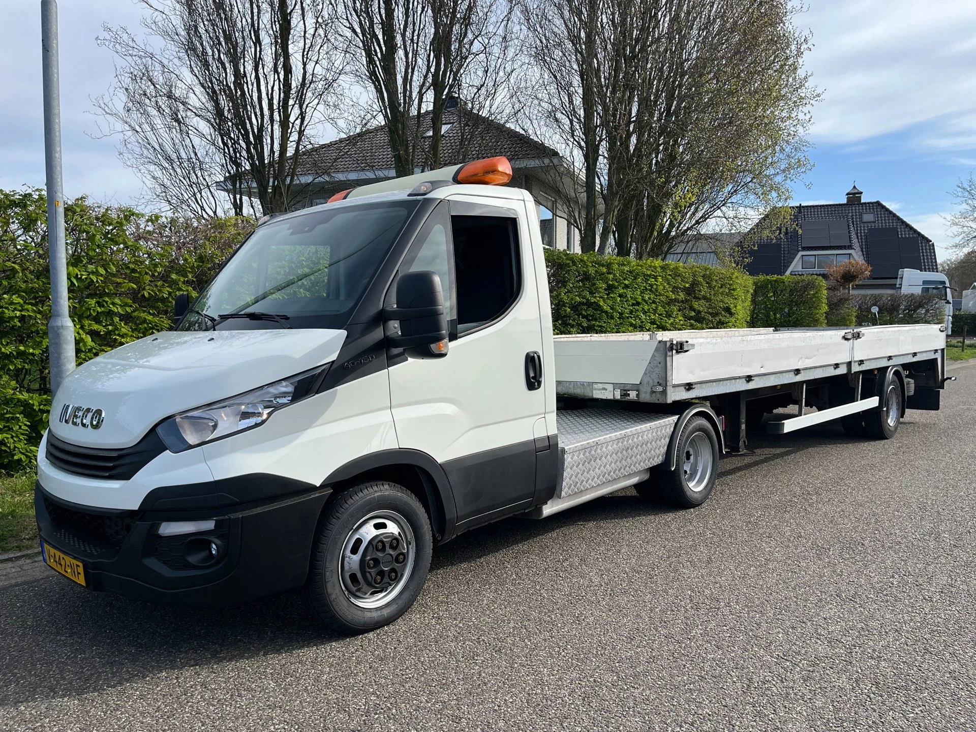 Hoofdafbeelding Trias BE Oplegger | 7T vlakke oplegger 