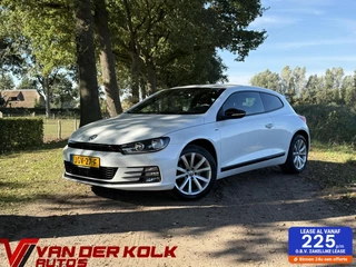 Hoofdafbeelding Volkswagen Scirocco Volkswagen Scirocco 1.4 TSI Navi Cruise Climate Lichtmetaal Sensoren