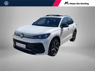Volkswagen Tiguan 1.5eHybrid 150kW/204PK R-Line Black Style · Leder · Harman Kardon · Panoramadak · Trekhaak · 360°Camera + Parkeersensoren · Garantie t/m 11-05-2030 of 100000km.