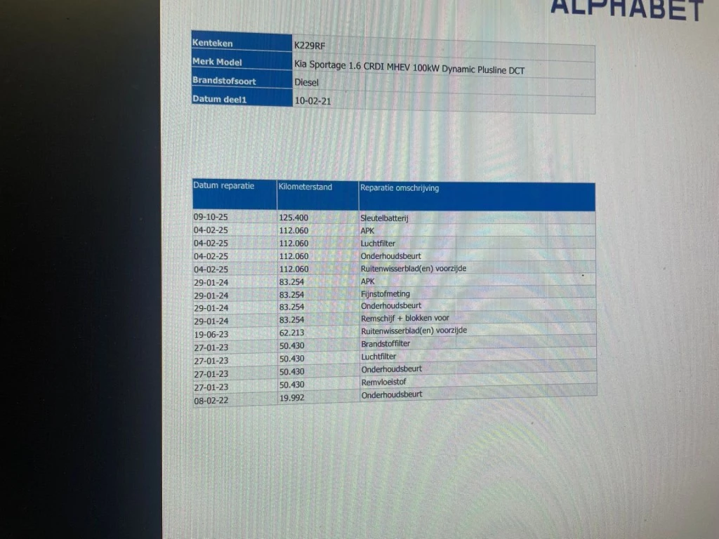 Hoofdafbeelding Kia Sportage