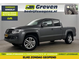Volkswagen Amarok 2.0 TDI 4Motion XL | Dubbele Cabine | 5 Persoons | Grijs Kenteken | 3200KG | DSG Automaat LED Trekhaak 3200KG Trekgew. Airco Camera Navi Cruise PDC 19''LMV