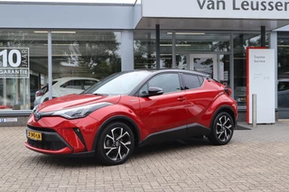 Toyota C-HR 1.8 HYBRID BI-TONE STUUR/STOEL&WISSERVERW. DODEHOEK DETECTIE ALL-SEASON PARELMOER/BI-TONE-LAK KEYLESS LED