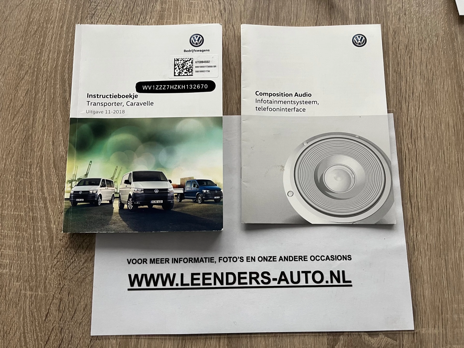 Hoofdafbeelding Volkswagen Transporter