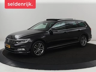 Volkswagen Passat 1.4 TSI R Line | Panoramadak | Adaptive cruise | 360 Camera | Stoelverwarming | Leder/Alcantara | Trekhaak | Virtual Cockpit | Carplay | Navigatie | LED Plus | DAB | Parkeerhulp | Climate control