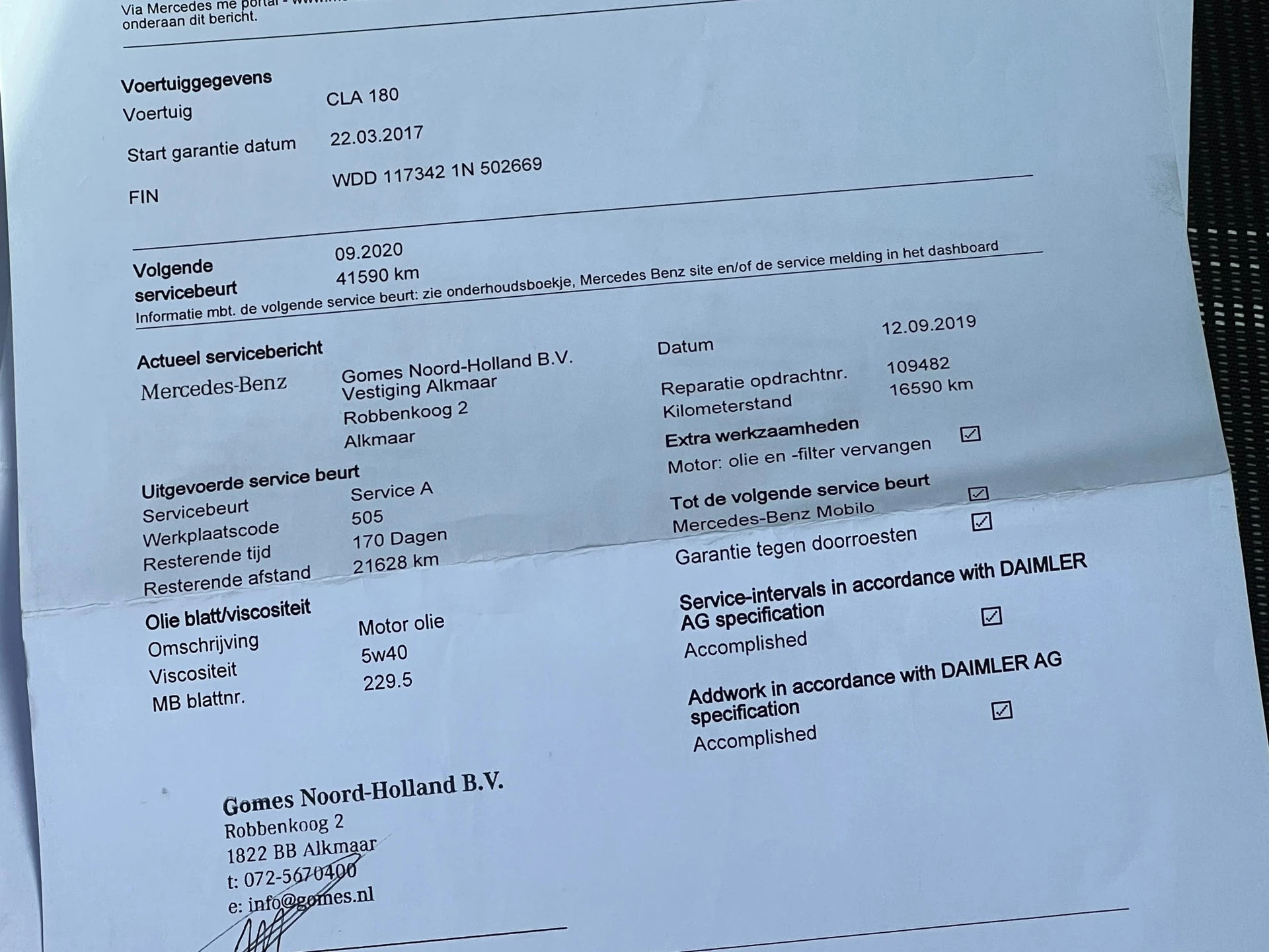 Hoofdafbeelding Mercedes-Benz CLA
