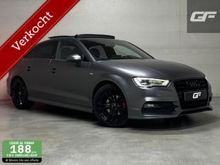 Audi A3 Limousine 1.4 TFSI S-Line Black Edition Pano Mattgrijs NAP