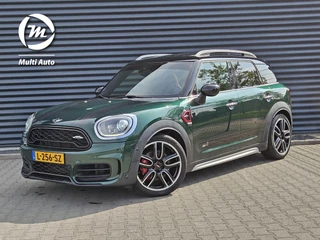 MINI Countryman Mini 2.0 John Cooper Works ALL4 Chili 231pk | Panodak | Adaptive Cruise | Alcantara Sportstoelen | Trekhaak Afn. | Harman Kardon | Apple Carplay | 19"L.M | Camera | Keyless |