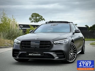 Hoofdafbeelding Mercedes-Benz S-Klasse Mercedes S-klasse 580 e 4MATIC Lang AMG Designo|Panoramadak|Chauffeurspakket|Night pakket|Alcantara hemel|Burmester®|Softclose door