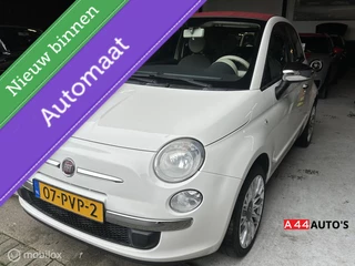 Fiat 500 1.2 Lounge Cabrio*AUTOMAAT*NL AUTO*NAP✅*83481KM*