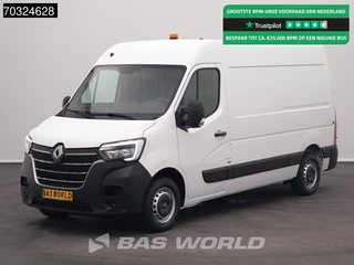 Renault Master 135PK L2H2 Trekhaak LED Airco Cruise Camera Standkachel Werkplaatsinirchting Euro6 L2 Airco Trekhaak Cruise control