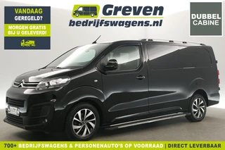 Citroën Jumpy 2.0 BlueHDI L3H1 Automaat Dubbele Cabine Airco Camera 6 Persoons Carplay Cruise Navi PDC 17''LMV Trekhaak