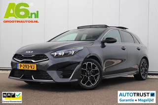 Kia Ceed 1.0 T-GDi GT-Line 120PK Panoramadak Keyless Half Leder Stuur & Stoelverwarming All-season Banden