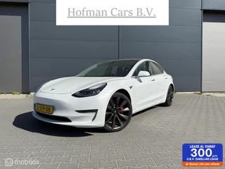 Tesla Model 3 Performance AWD Dual Motor 75 kWh Pearl White Incl BTW