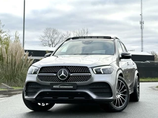 Mercedes GLE-klasse 350 de 4MATIC AMG Burmester®|Camera 360°|Luchtvering|Stoel ventilatie|Distronic|Night pakket