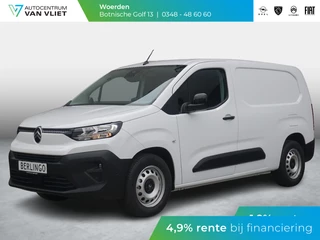 Hoofdafbeelding Citroën ë-Berlingo Citroen ë-Berlingo L2 50 kWh | 1,9% rente | navi incl. Apple Carplay | 2x camera | parkeersensoren voor/achter | rijklaarprijs