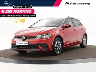 Volkswagen Polo 1.0 Tsi 95pk DSG Life | Climatronic | ACC | DAB | P-Sensoren | App-Connect | 15'' Inch | Garantie t/m 30-11-2027 of 100.000km