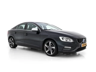 Hoofdafbeelding Volvo S60 Volvo S60 1.6 T3 R-Design Summum Aut. *LEATHER-MICROFIBRE | NAVI-FULLMAP | SPORT-SEATS | ECC | PDC | CRUISE | 18''ALU*