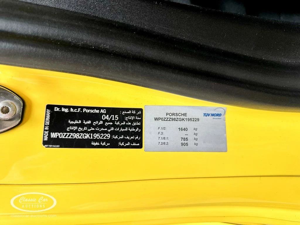 Hoofdafbeelding Porsche Cayman