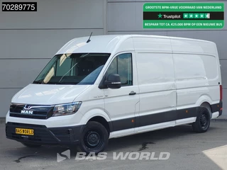 Hoofdafbeelding MAN TGE MAN TGE 3.140 Automaat L4H3 Airco Camera Parkeersensoren Euro6 L3H2 15m3 Airco