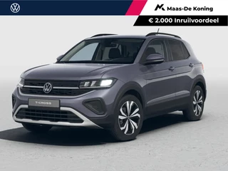 Hoofdafbeelding Volkswagen T-Cross Volkswagen T-Cross Life Edition 1.0 TSI 95 PK 5 versn. Hand · Comfort pakket · Parkeersensoren voor en achter ·