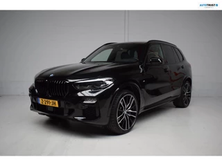 BMW X5 XDrive45e M-SPORT LEER / 22INCH / HEAD-UP / CARPLAY / SFEERVERLICHTING / CAMERA / SHADOWLINE