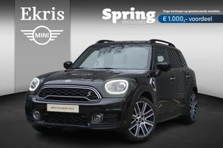 MINI Countryman SE MINI Yours Leer Lounge Carbon Black | Connected Navigation Plus | MINI Yours Trim Pakket | Glazen panoramadak | Park Distance Control voor/achter (PDC) | Easter
