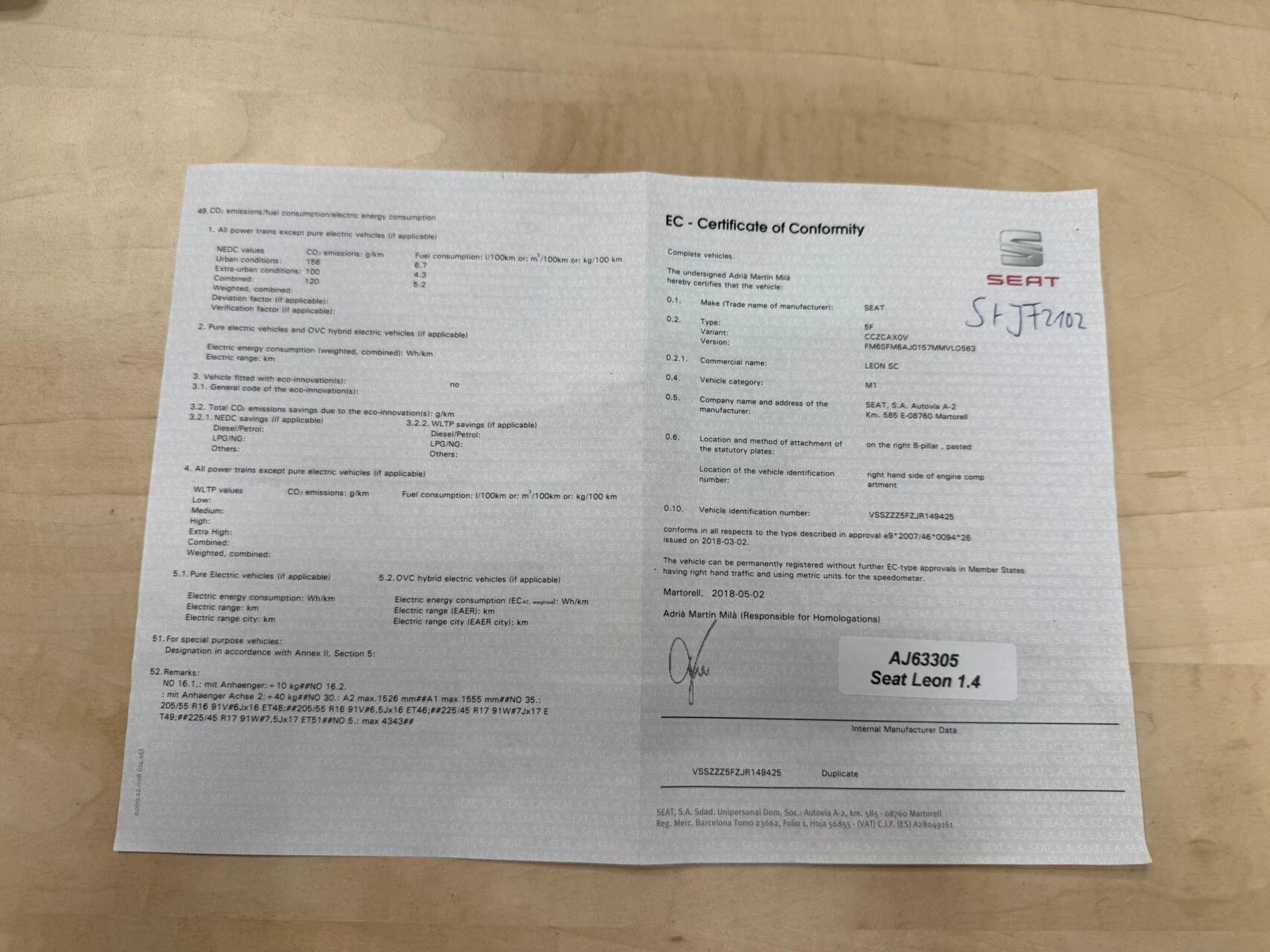 Hoofdafbeelding SEAT Leon