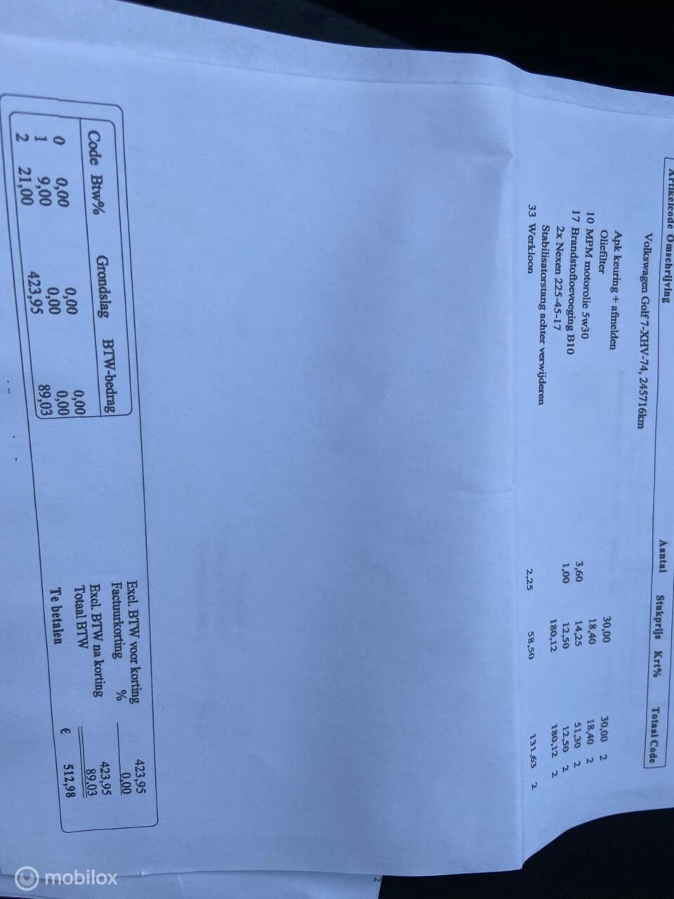 Hoofdafbeelding Volkswagen Golf