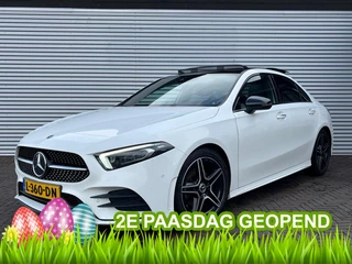 Mercedes-Benz A-Klasse 180 Business Solution AMG panorama dak night sfeer licht vol vol