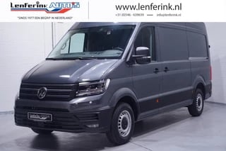 Volkswagen Crafter 2.0 TDI 177 pk DSG Aut. L3H3 Navi, 2x Schuifdeur Trekhaak met 1/2 Opstap, Navi, Camera, LED Koplampen, 3-Zits, Nieuw