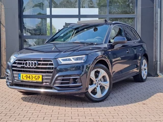 Audi Q5 55 TFSI e quattro Competition | S-line | Pano | Trekhaak | Luchtvering | ACC | Leder | Stoelverwarming | Vol |