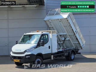 Iveco Daily 72C18 3.0L Kipper Dubbellucht 3,5t Trekhaak Airco Cruise Euro6 Tipper Benne Kieper 7m3 Airco Trekhaak Cruise control