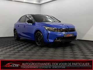 Opel Corsa 1.2 Turbo GS Pano, Half leder. Camera, Apple carplay, Clima, Virtual desk, Rijstrook correctie