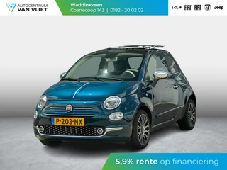 Fiat 500 Hybrid Dolcevita | Airco | Cruise | Schuif/Kanteldak | PDC | 16" | Apple Carplay