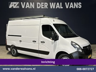 Opel Movano 2.3 Turbo 150pk L2H2 Inrichting Euro6 Airco | Imperiaal | 2500kg Trekhaak | Omvormer | Camera | Navigatie Cruisecontrol, Parkeersensoren, trap