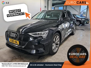 Hoofdafbeelding Audi e-tron Audi e-tron 50 quattro Business edition 71 kWh Navigatie Apple Carplay/Android Auto Camera Parkeersensoren Adaptive Cruise Control Full LED  Lichtmetalen velgen Climate Control