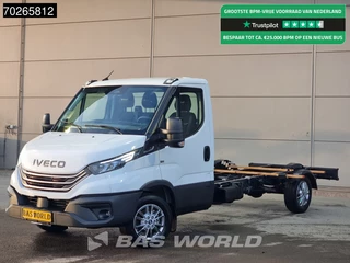 Iveco Daily 35S16 Automaat Chassis Cabine 410WB 2025 model LED CarPlay Camera Velgen Cruise Airco Fahrgestell Airco