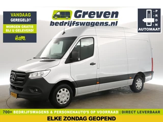Mercedes-Benz Sprinter 319 3.0 CDI L2H2 V6 191PK Automaat Airco 360Camera Cruise Carplay PDC 3 Persoons Elektrpakket Trekhaak